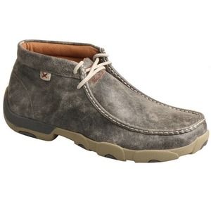 NEW Twisted Boots Driving Moccasins D Toe Shoes Size 13 Men’s Gray